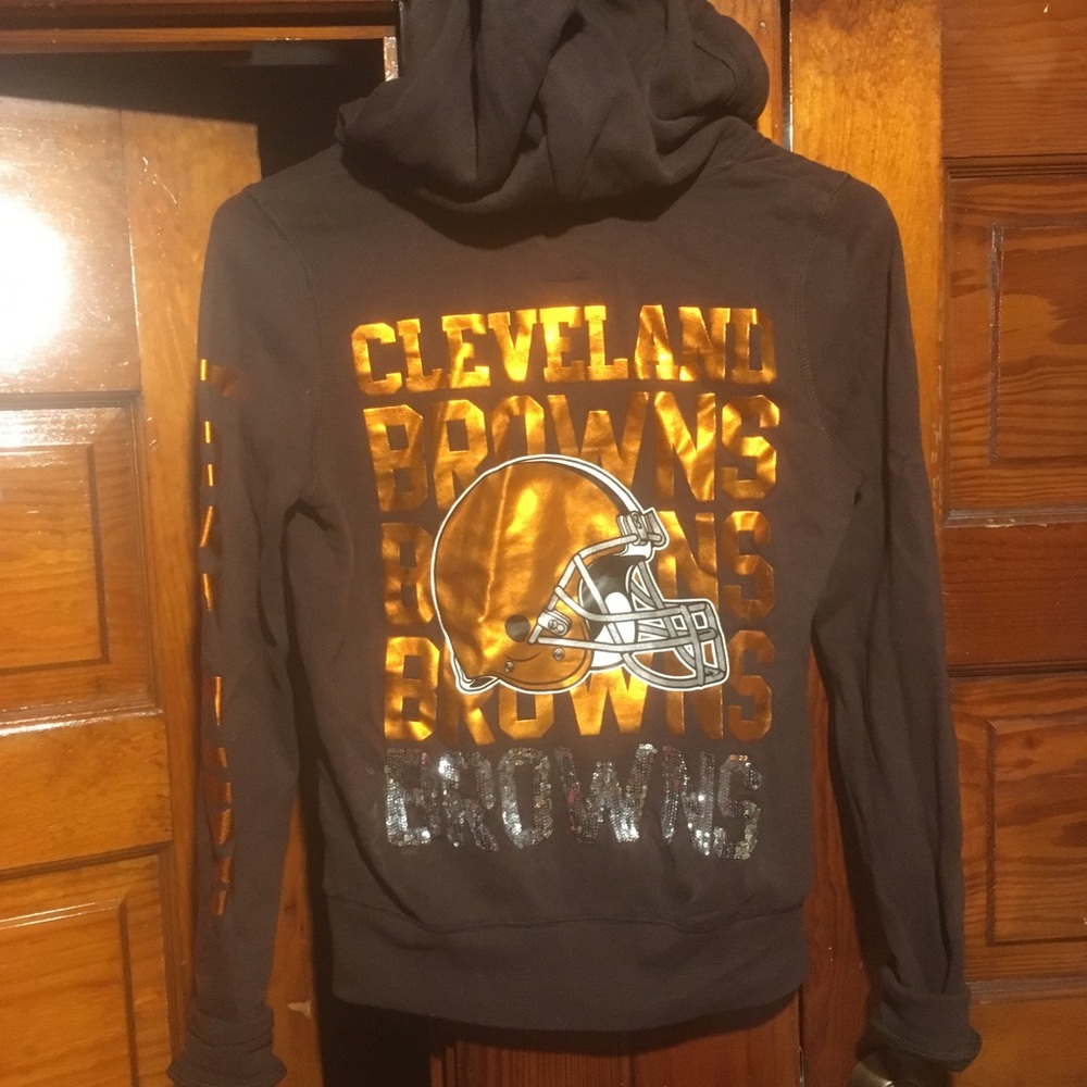 Cleveland browns pink NFL jacket